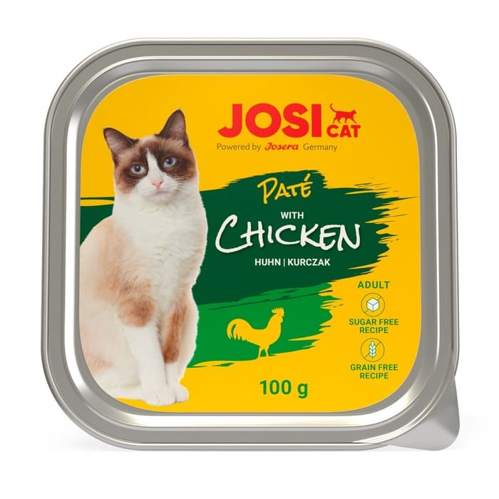 Josera Josicat Pate Chicken kaķu konservi ar vistu pastēte 100 g